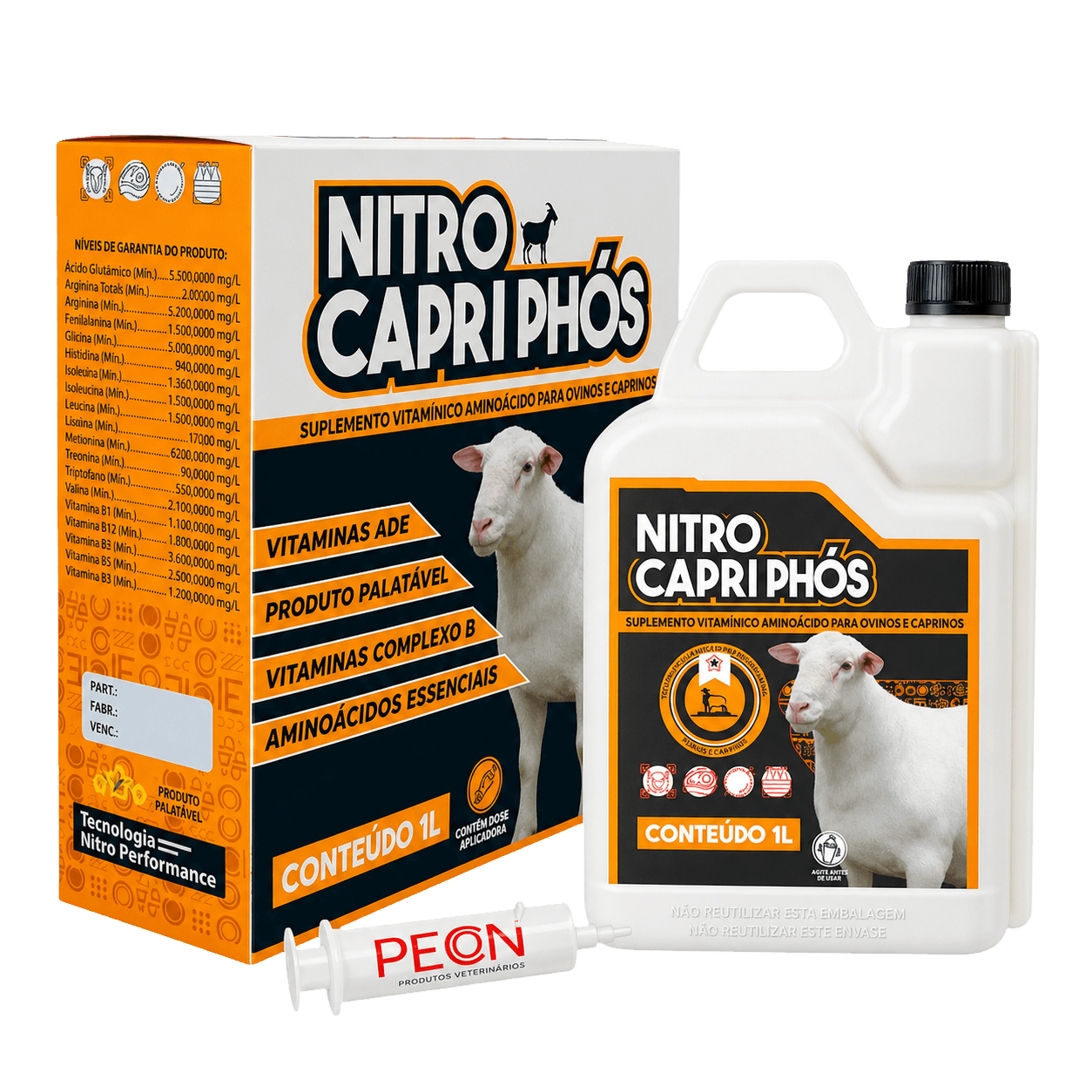 NITRO CAPRI PHOS 1 LITRO