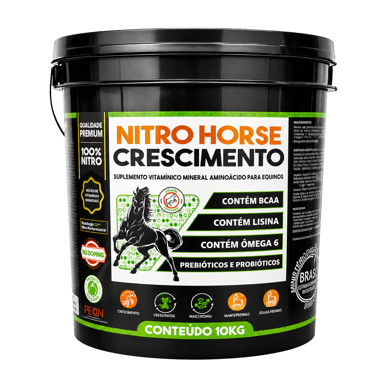 Nitro Horse Crescimento 10 kg