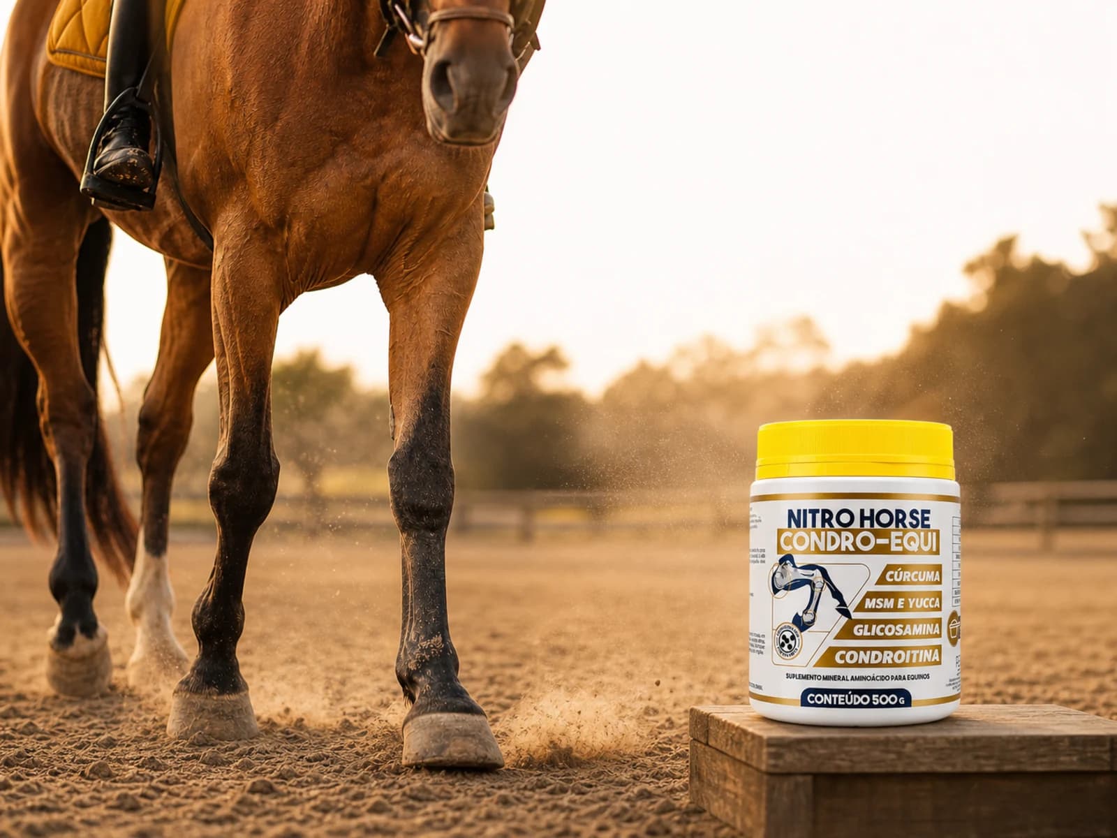Nitro Horse Condro-Equi 500g - Regeneração Articular — Mobilidade e cuidado articular