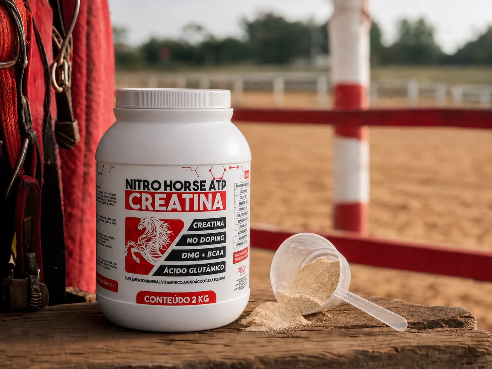 Nitro Horse Creatina ATP 02 KG — Dose certa para cada fase