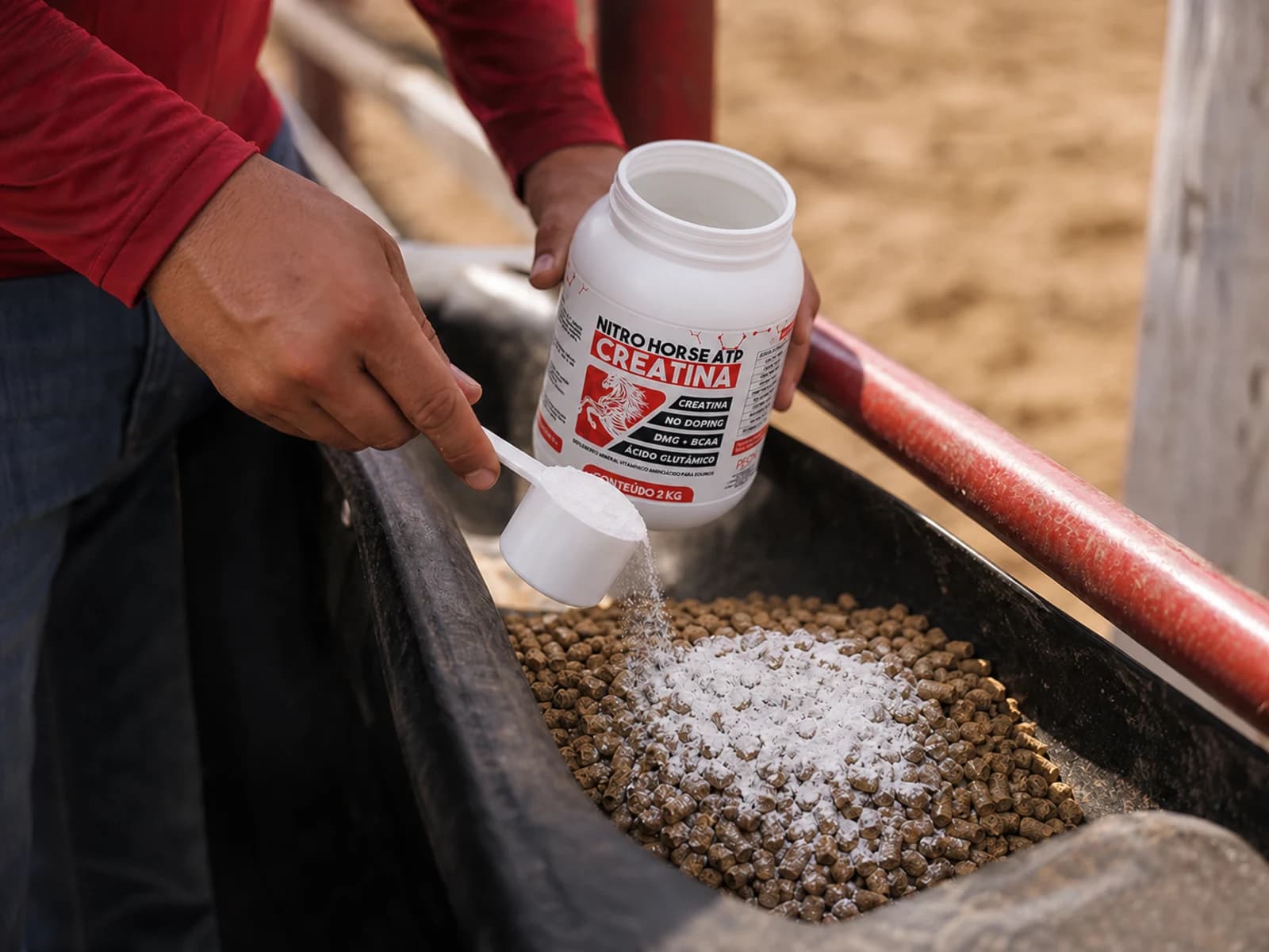 Nitro Horse Creatina ATP 02 KG — Como usar