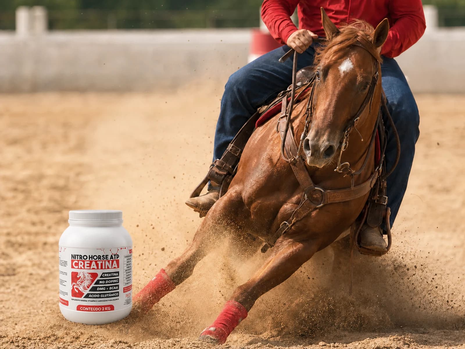 Nitro Horse Creatina ATP 02 KG — Quando usar