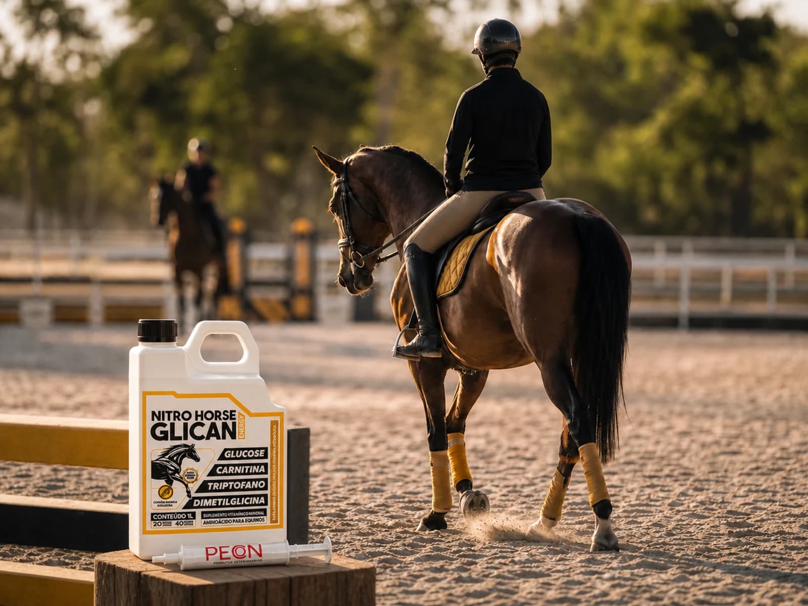 NITRO HORSE GLICAN ENERGY 1 LITRO — Quando usar