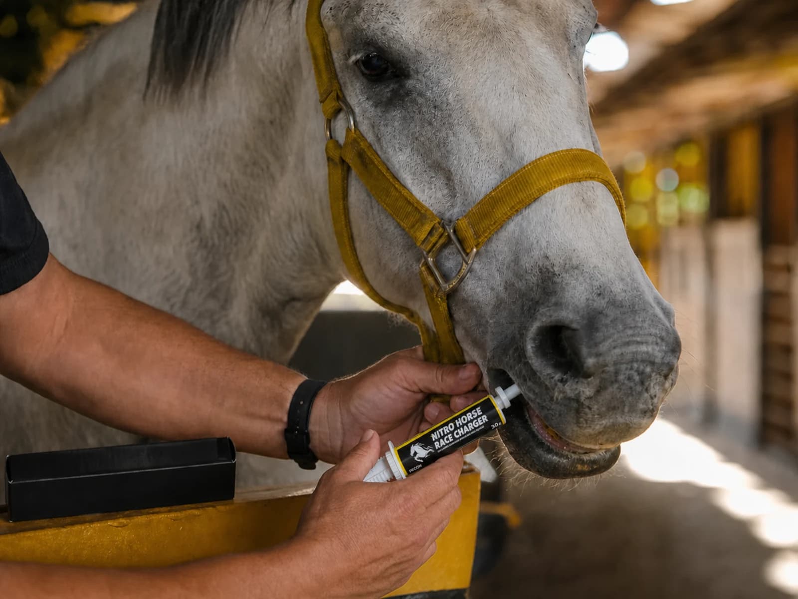 NITRO HORSE RACE CHARGER (PRÉ PROVA) 03 EM 01 — Como usar