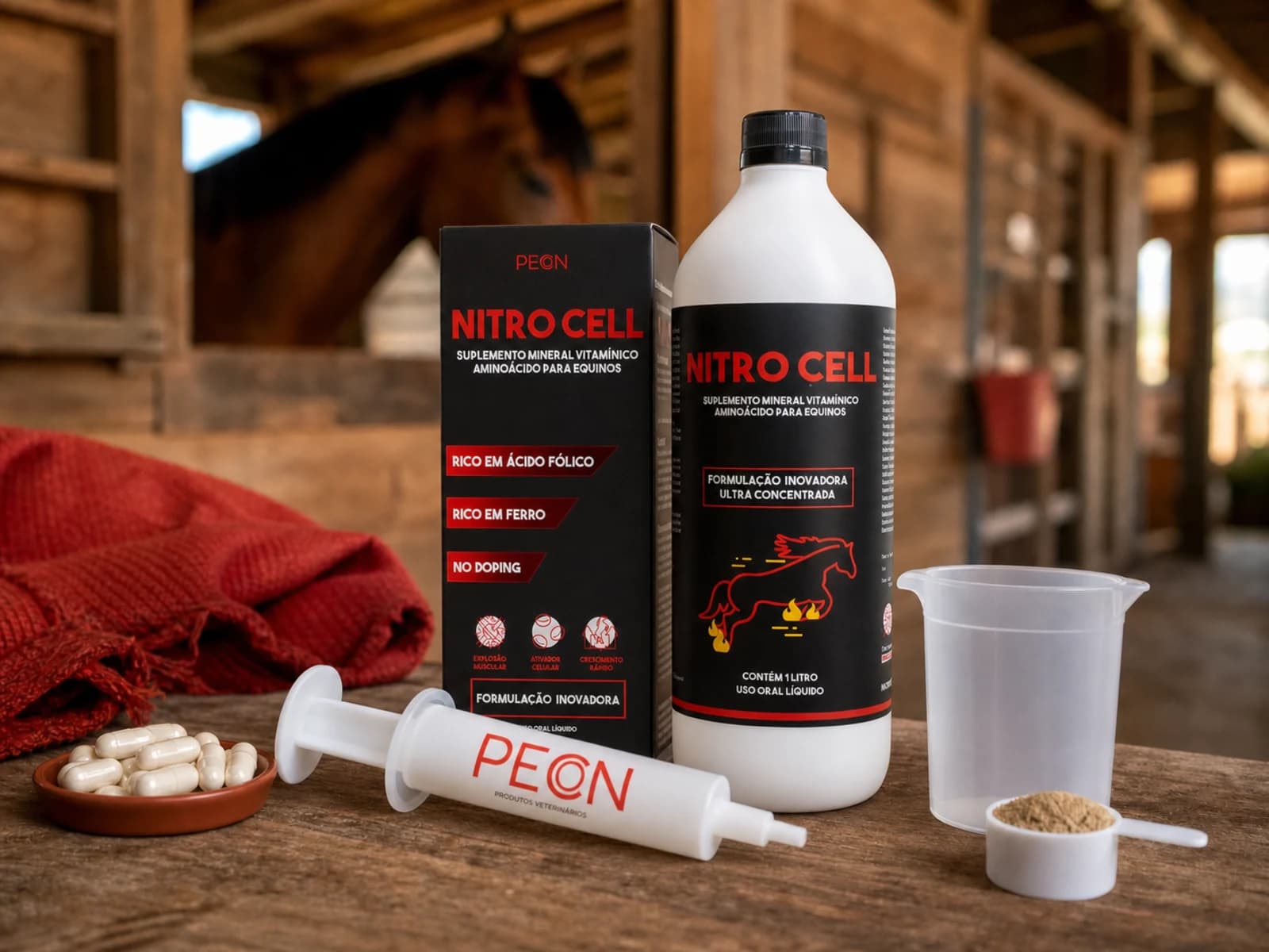 Nitro Cell 1 Litro — Energia e recuperação