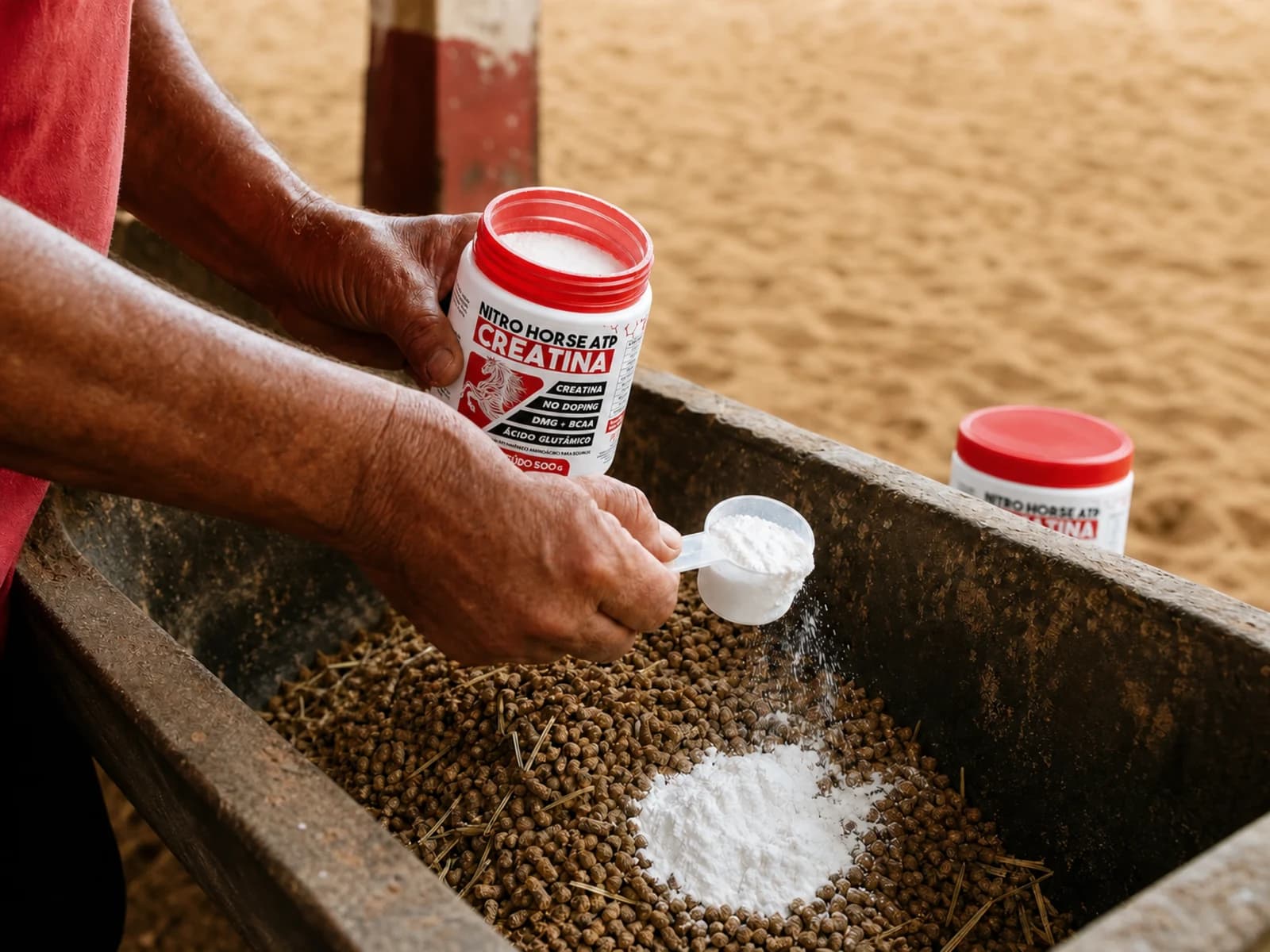 Nitro Horse Creatina ATP 500g — Como usar