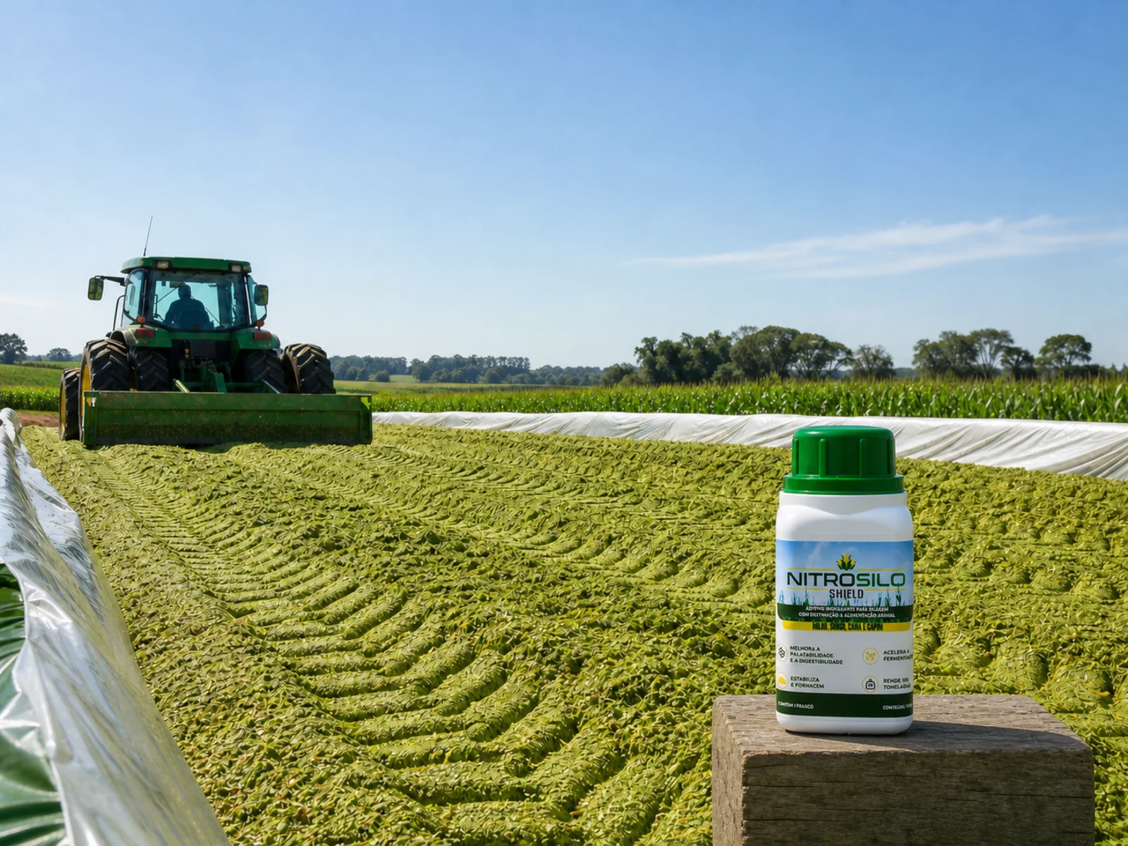 A silagem se perde no silo, não no campo