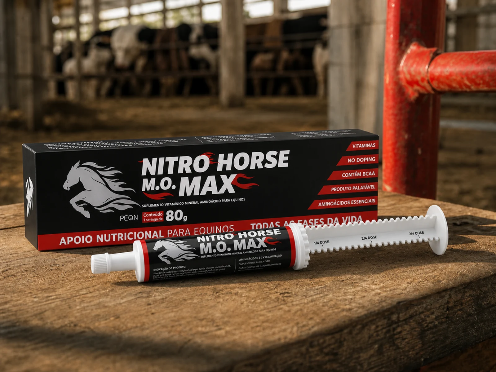 Feito para caber na rotina do haras