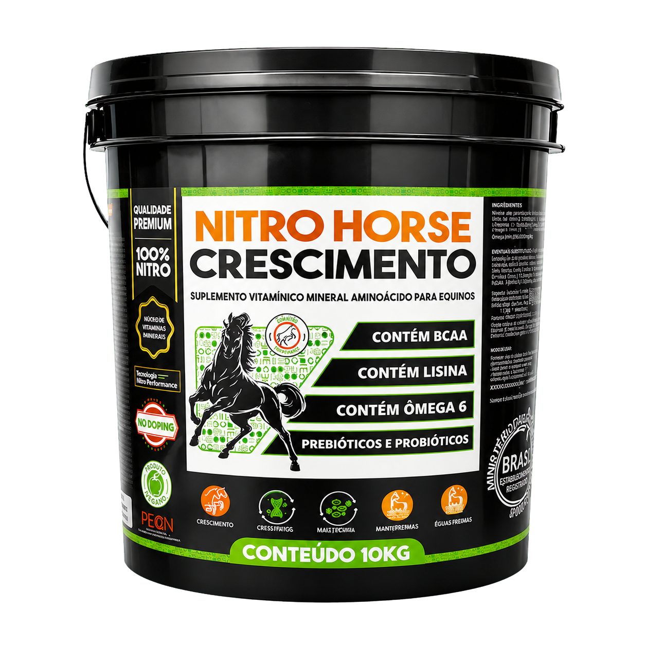 Nitro Horse Crescimento 10 kg