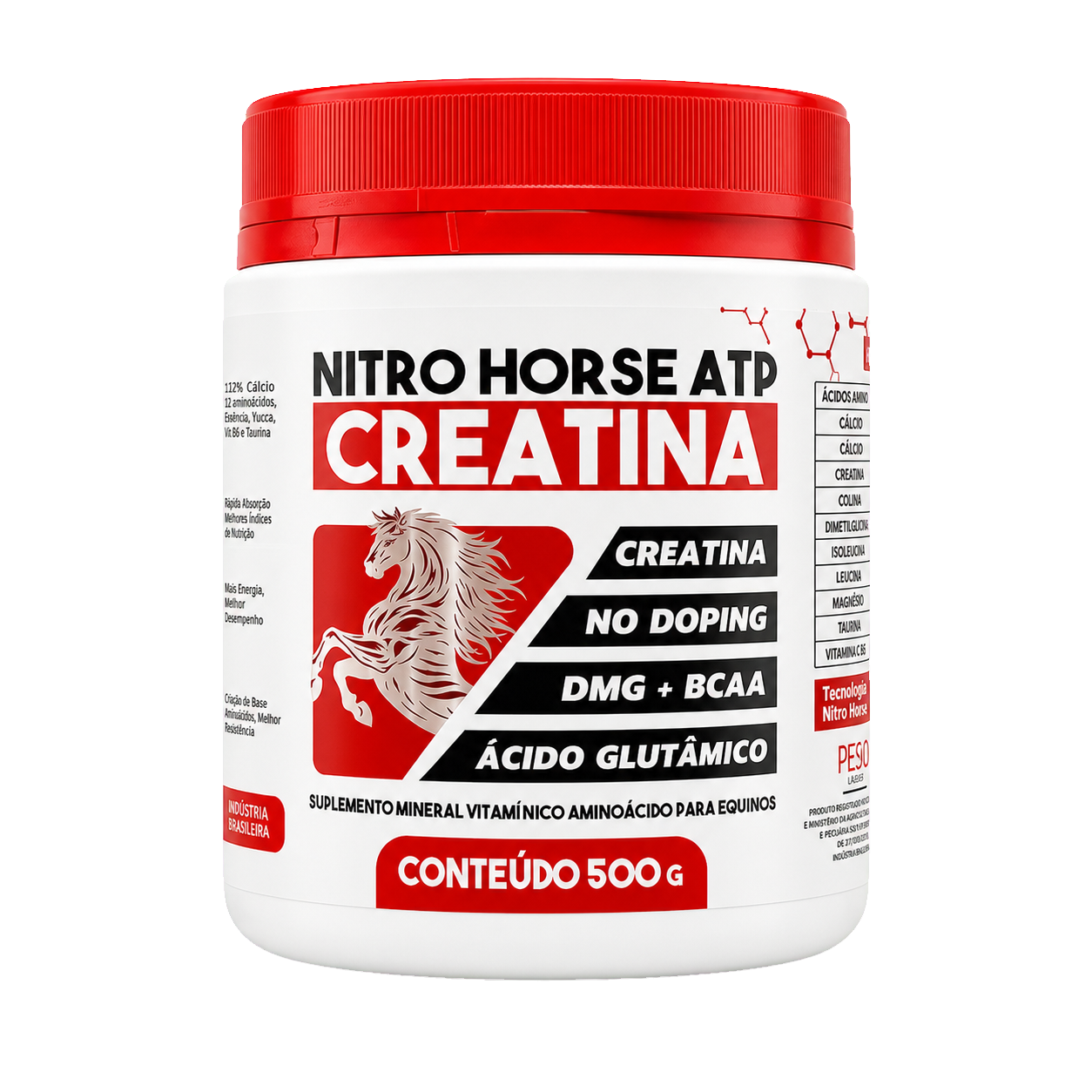 Nitro Horse Creatina ATP 500g
